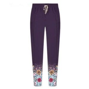 JOHNNY WAS Active JOY VANDA track pants FLORAL Medium